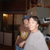 Mark Hallman, Ned Stewart...having fun while I was recording 'Smile and Pretend.'